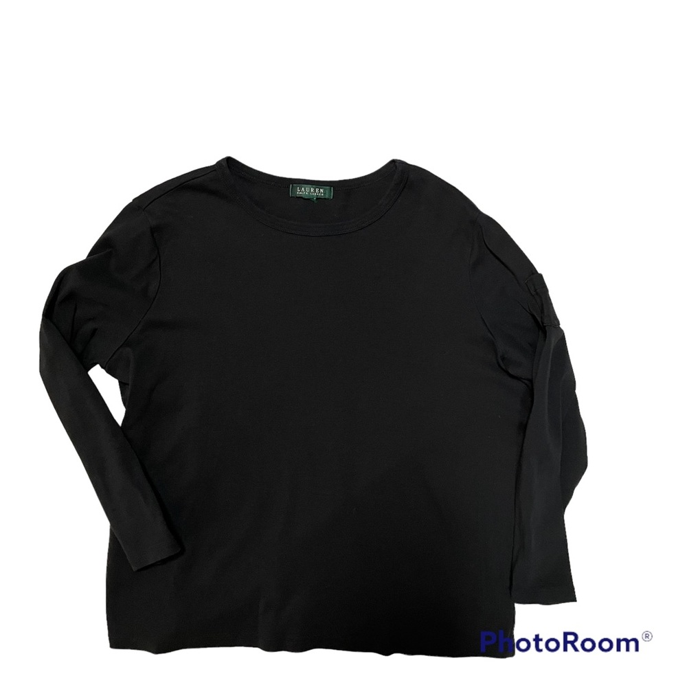 Ralph Lauren Jersey Women’s Long Sleeve Black No Size Like New Comfy